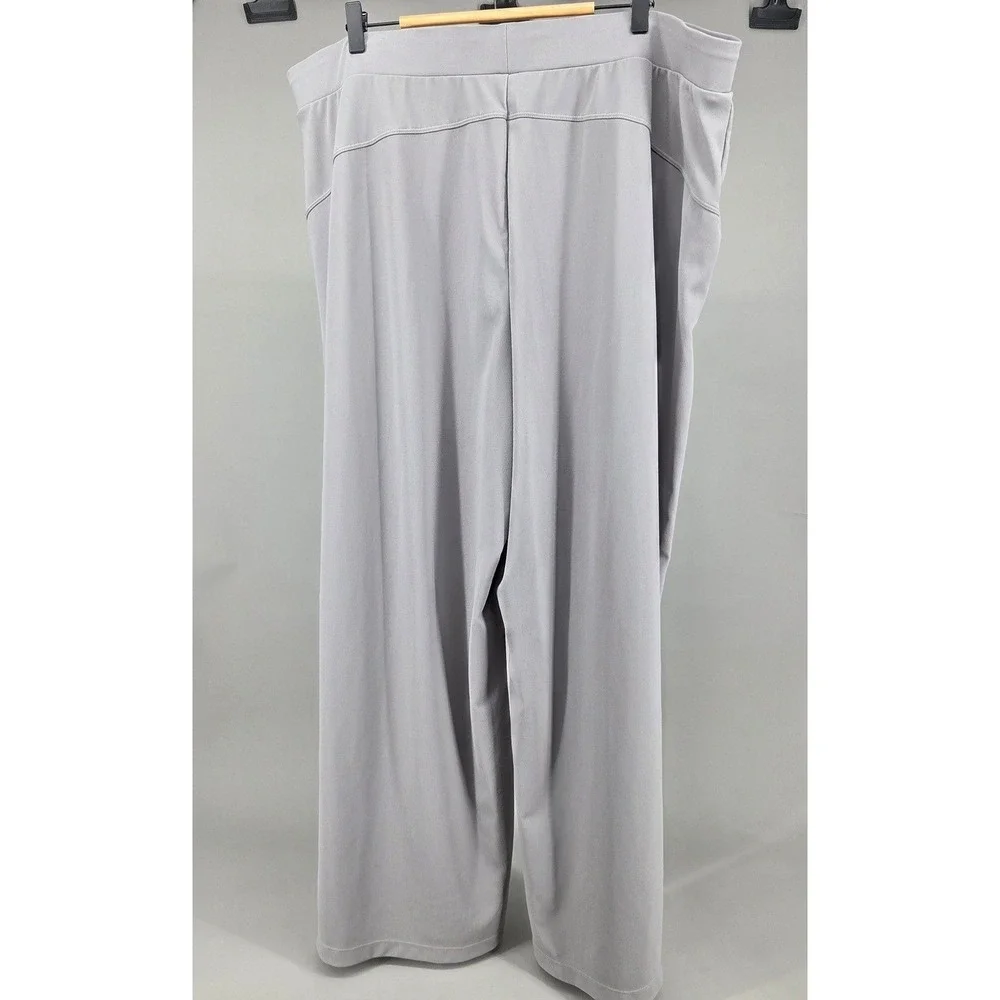 Halara Wide Leg‎ Pants Womens 3X Gray High Waisted Athleisure Loungewear Comfort